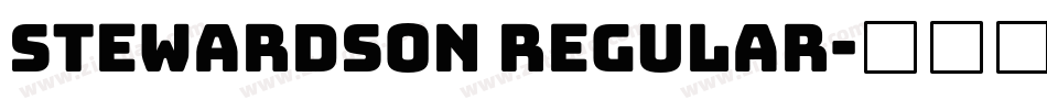 Stewardson Regular字体转换